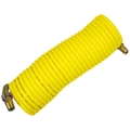 Milton Industries 3/8 in. x 50 ft. Nylon Re-Koil Air Hose, Yellow 1675